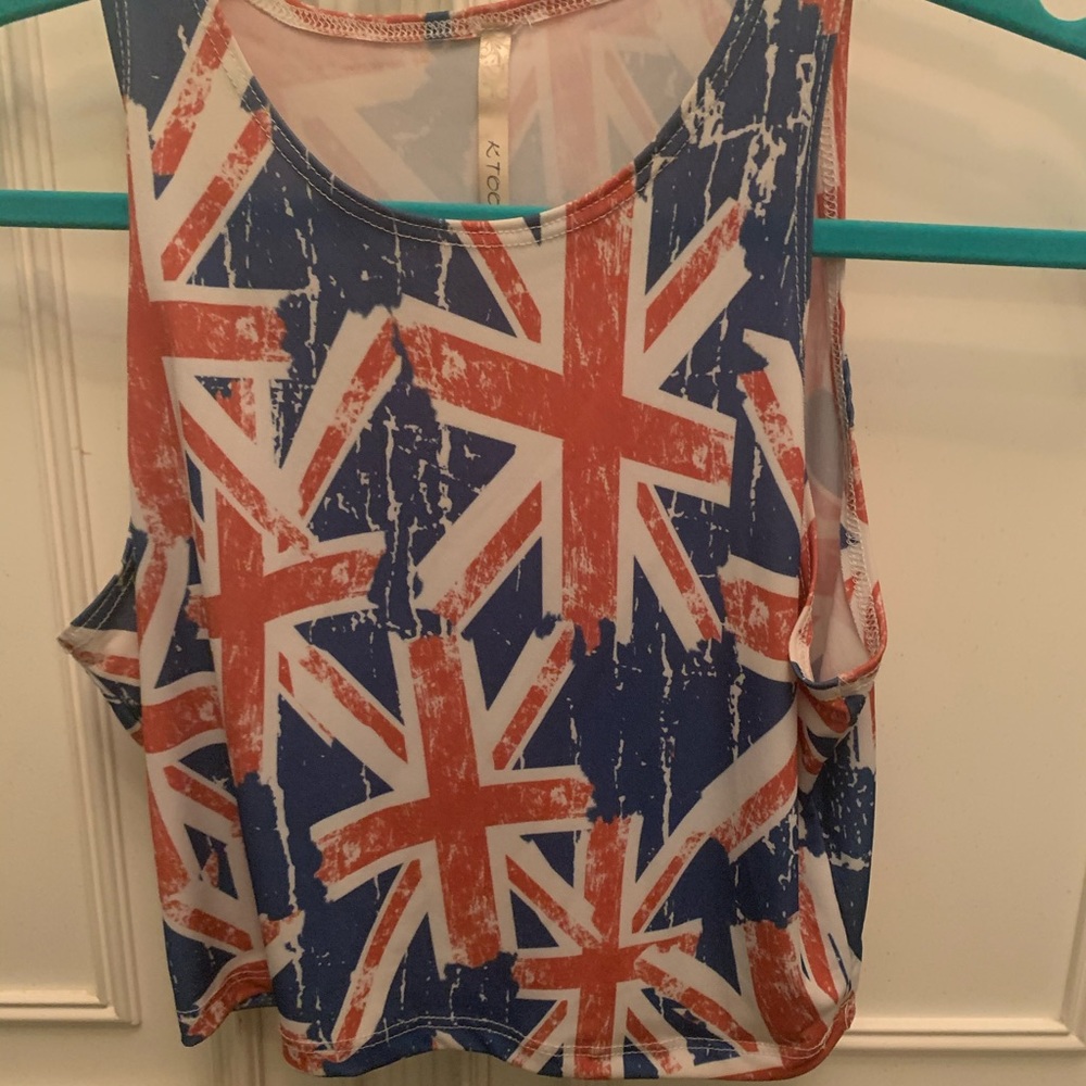 British tank crop top